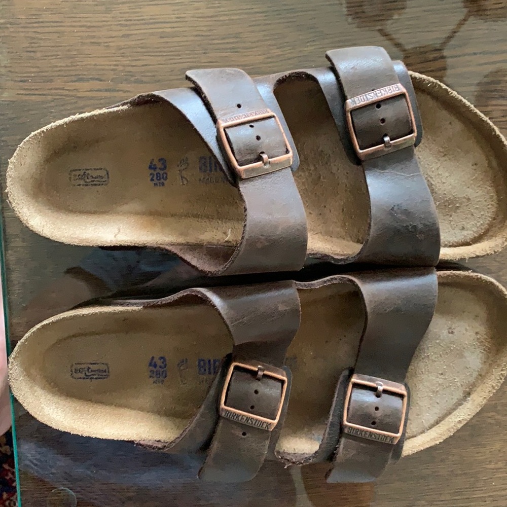 Birkenstock Arizona leather uppers 43